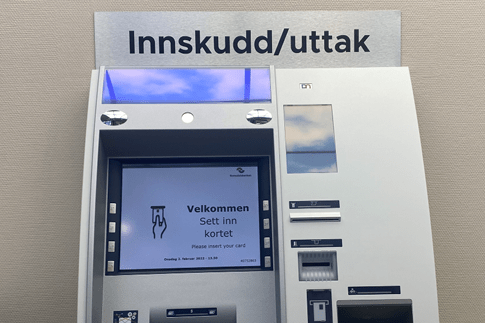 Bilde av innskuddsautomat